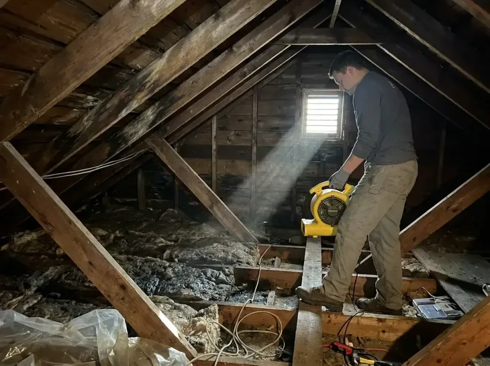 attic-water-damage-drying-proc-007 — frequently asked questions, Emergency Water Extraction & 24/7 Flood Response in Dover B…